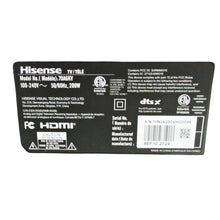 Load image into Gallery viewer, Hisense 70&quot; Class A6KV Series 4K UHD LED LCD TV-Liquidation Store
