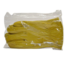 Load image into Gallery viewer, Holmes Cowhide Work Gloves One Pair Only - Large, Yellow
