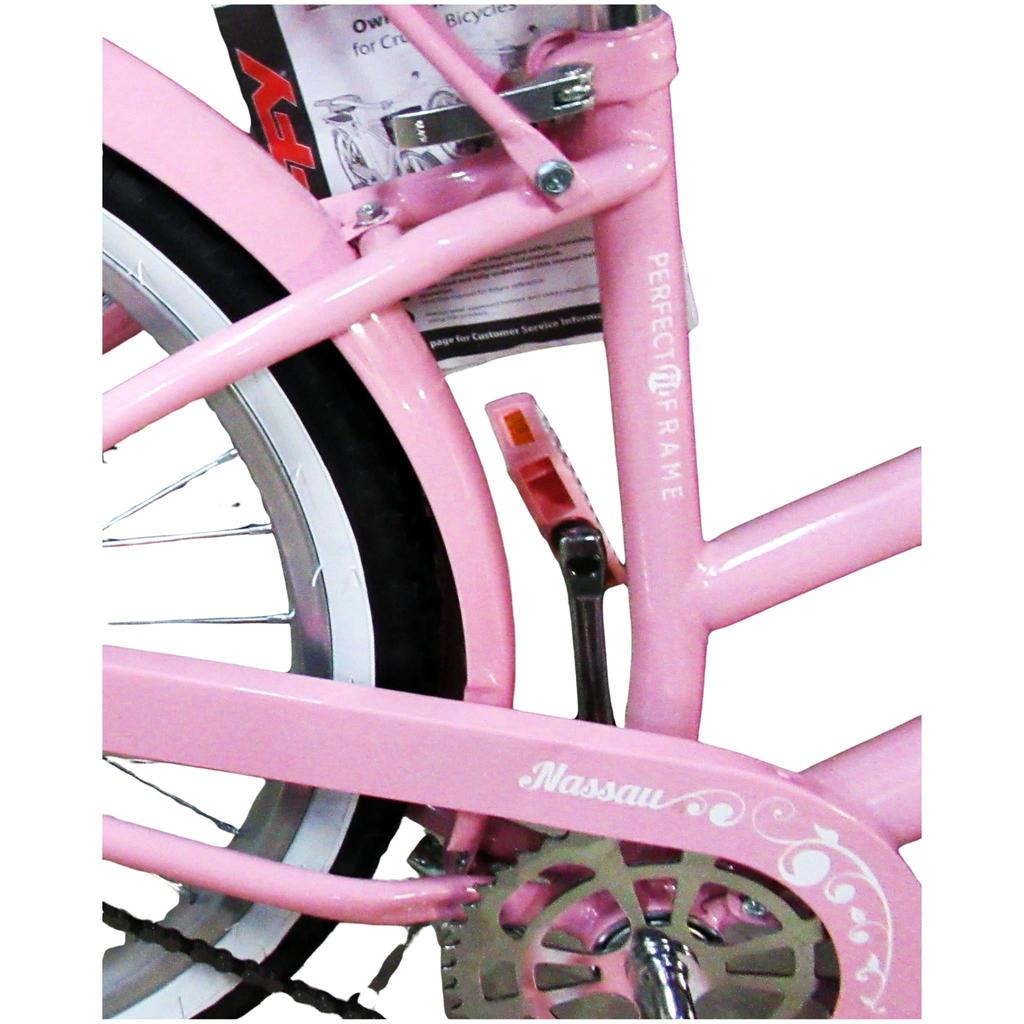 Huffy 26 Nel Lusso Women's Beach Cruiser Bike Pink Taffeta
