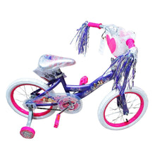 Load image into Gallery viewer, Huffy Disney Princess Kids&#39; Bike 16&quot; Wheels Training Wheels Purple
