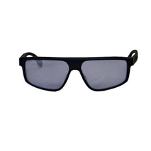 Load image into Gallery viewer, Hugo Boss Men&#39;s BOSS Rectangle Sunglasses - Black/Silver Flash
