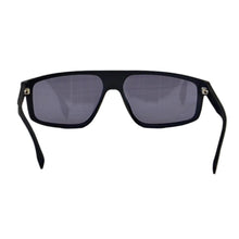 Load image into Gallery viewer, Hugo Boss Men&#39;s BOSS Rectangle Sunglasses - Black/Silver Flash
