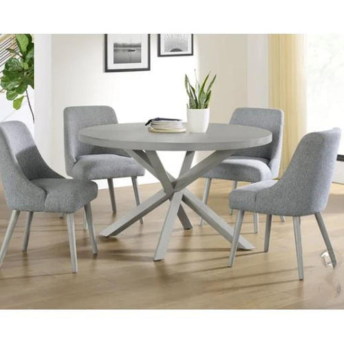 Huxton 5-piece Dining Room Set Grey