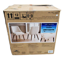 Load image into Gallery viewer, Huxton Dining Chair 2 Pack Brown
