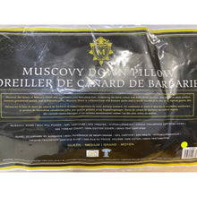 Load image into Gallery viewer, Northern Feather Canada Muscovy Down Pillow Medium Queen
