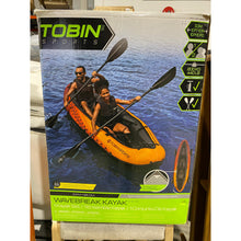 Load image into Gallery viewer, Tobin Sports Wavebreak Inflatable 2 Person Kayak Set

