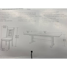 Load image into Gallery viewer, Northridge Vega 9-Piece Dining Set

