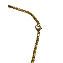 Load image into Gallery viewer, High Polish and Diamond Cut Round Box Chain in Yellow 18K Gold
