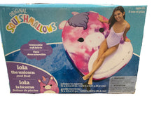 Load image into Gallery viewer, BigMouth Squishmallows lola the unicorn Fabric Floatie
