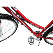 Load image into Gallery viewer, Infinity Boss.three 7 Speed 700c Ladies Comfort Bike Red
