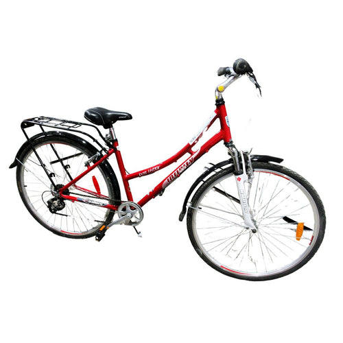 Infinity Boss.three 7 Speed 700c Ladies Comfort Bike Red