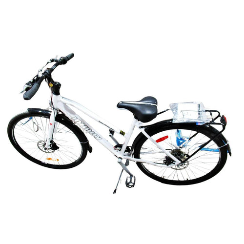 Infinity Boss.three 7 Speed 700c Ladies Comfort Bike White