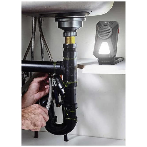 Infinity X1 700LM Rechargeable Work Lights with Bluetooth Stereo Speakers (1 only)
