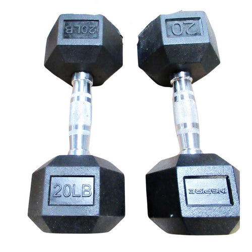 Inspire Dumbbells 20lbs Set of 2