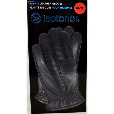 Isotoner Men's Leather Gloves M