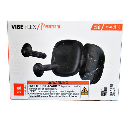 JBL Vibe Flex In-Ear True Wireless Earbuds Black