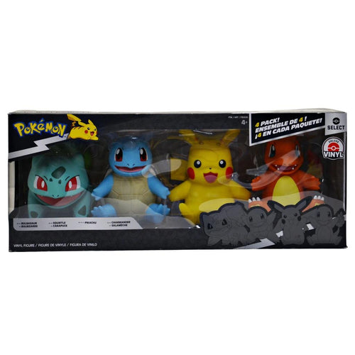 Jazwares Pokemon 20.3 cm Vinyl Figure 4-Pack