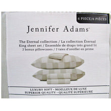 Load image into Gallery viewer, Jennifer Adams The Eternal Collection Microfiber Sheets King Beige
