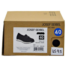 Load image into Gallery viewer, Josef Seibel Mocc 01 Size US 9.5 - Black

