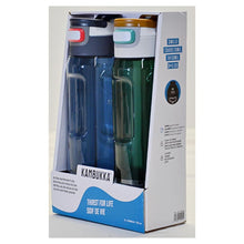 Load image into Gallery viewer, Kambukka Elton 1000ml Water Bottle with 3-in-1 Lid, 2_Pack
