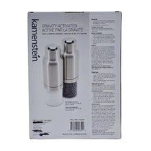Load image into Gallery viewer, Kamenstein Gravity Activated Salt &amp; Pepper Grinder
