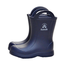 Load image into Gallery viewer, Kamik Kid&#39;s Rain Boots - Navy Size 11-Liquidation
