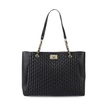 Load image into Gallery viewer, Karl Lagerfeld Paris Women&#39;s Agyness Large Tote Black
