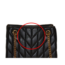 Load image into Gallery viewer, Karl Lagerfeld Paris Women&#39;s Lafayette Quilted Shoulder Bag Black
