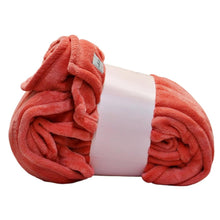 Load image into Gallery viewer, Kate Spade New York Plush Blanket Queen Coral
