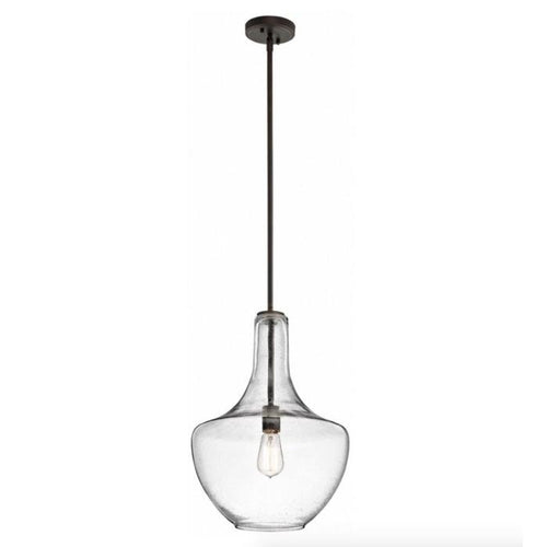 Kichler Lighting - 42046OZ - Everly - 13.75 One Light Pendant Olde Bronze