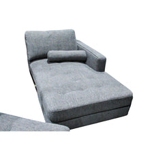 Load image into Gallery viewer, King Fabric Right Hand Facing Sofa Chaise Dark Grey
