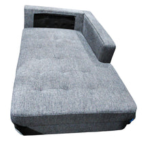 Load image into Gallery viewer, King Fabric Right Hand Facing Sofa Chaise Dark Grey-Liquidation Store

