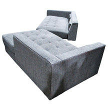 Load image into Gallery viewer, King Fabric Right Hand Facing Sofa Chaise Dark Grey
