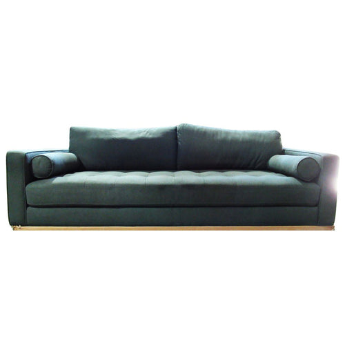 King Fabric Sofa Green