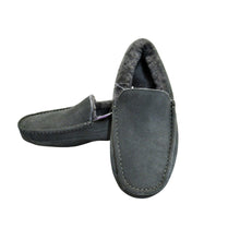 Load image into Gallery viewer, Kirkland Signature Men&#39;s Shearling Slipper Grey 10
