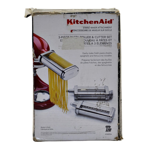 KitchenAid 3-Piece Pasta Roller and Cutter Set Stand Mixer Attachment