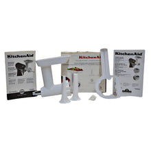 Load image into Gallery viewer, KitchenAid Food Grinder and Sausage Stuffer Kit - White
