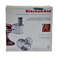 Load image into Gallery viewer, KitchenAid Food Processor Stand Mixer Attachment White
