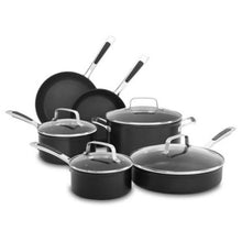 Load image into Gallery viewer, KitchenAid KC2H1S10KD Hard Anodized Non-stick 10Pc Midnight Black
