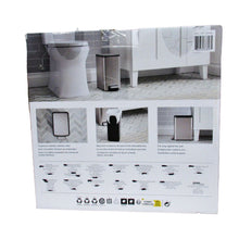 Load image into Gallery viewer, Kohler 6L Stainless Steel Step Trash Bin 2 Pack Used-Liquidation Store
