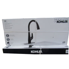 Load image into Gallery viewer, Kohler Lir Pull-Down Kitchen Faucet Matte Black-Liquidation Store
