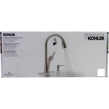 Load image into Gallery viewer, Kohler Touchless Pull-Down Kitchen Faucet w/ Soap Dispenser-Liquidation

