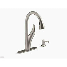 Load image into Gallery viewer, Kohler Touchless Pull-Down Kitchen Faucet w/ Soap Dispenser
