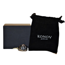 Load image into Gallery viewer, Konov Jewelry Men&#39;s Classic Dollar Sign Ring Size 10
