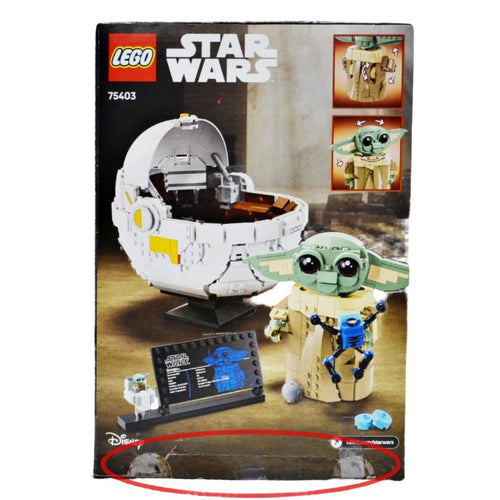 LEGO 75403 Disney Star Wars the Mandalorian: Grogu with Hover Pram 1048 pcs