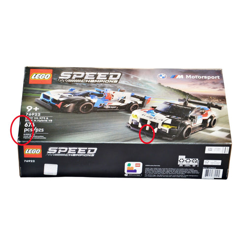 LEGO 76922 Speed Champions - Carros De Corrida