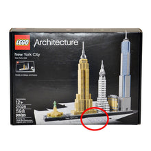 Load image into Gallery viewer, LEGO Architecture New York City 21028
