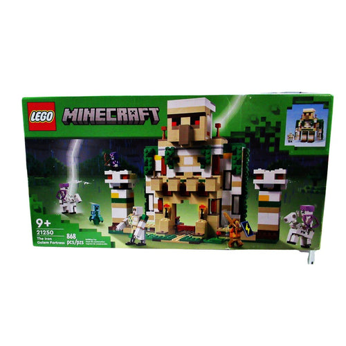 LEGO Minecraft The Iron Golem Fortress 21250 +9