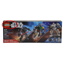 Load image into Gallery viewer, LEGO Star Wars 3-Pack Mech Value Pack Figure Set 66778
