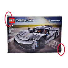 Load image into Gallery viewer, LEGO Technic 42173 Koenigsegg Jesko Absolut Hyper Sport Car Set-Grey-Liquidation
